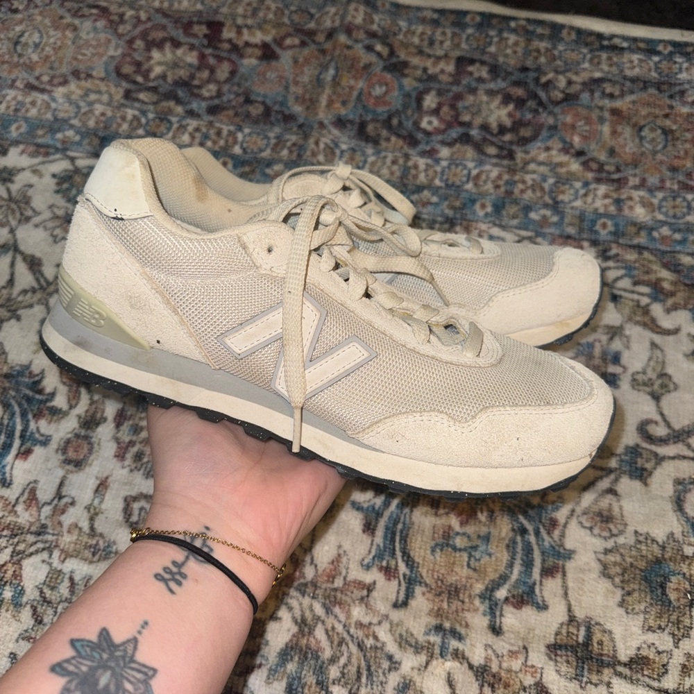 New Balance Off-White/Tan Everyday Sneakers